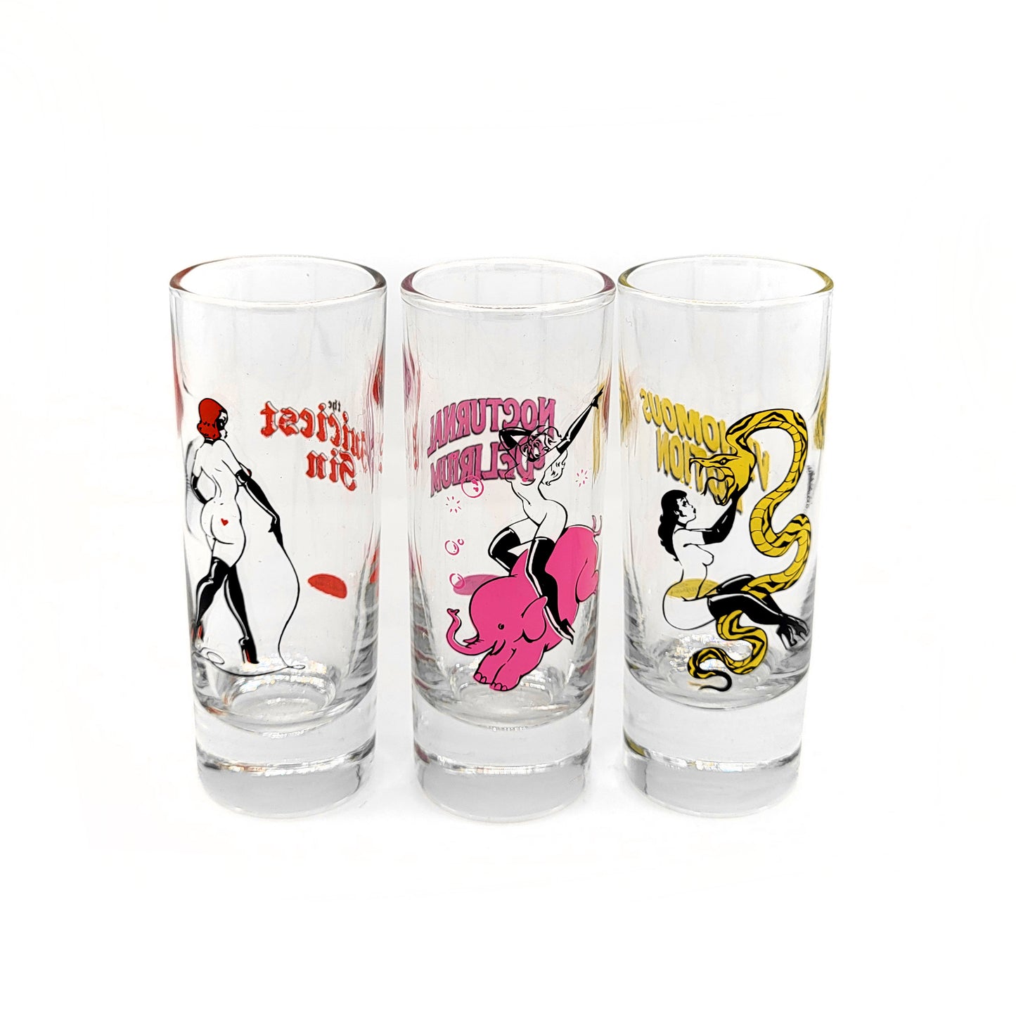 Set of 3 Shot Glasses
