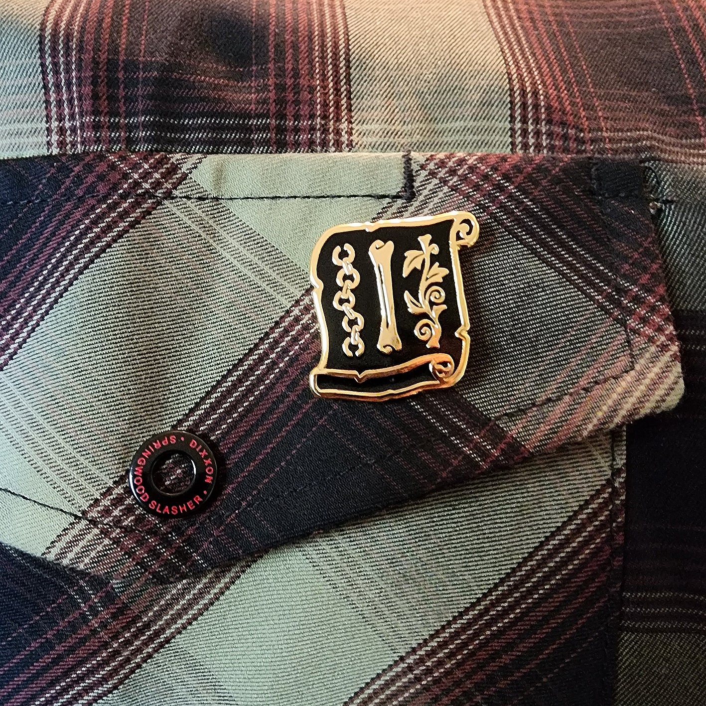 Dreadful Scroll Pin