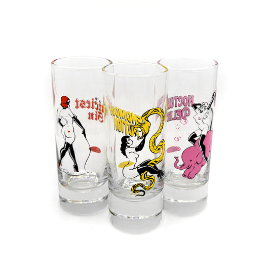 Set of 3 Shot Glasses