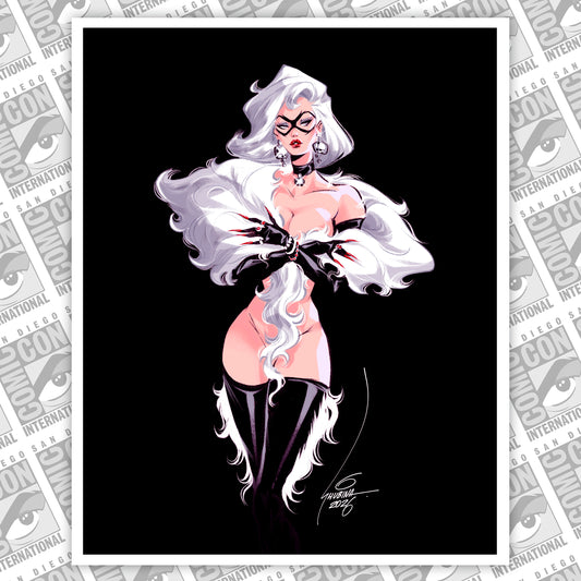 Black Cat SIGNED Premium Giclee Print *PRE-ORDER*