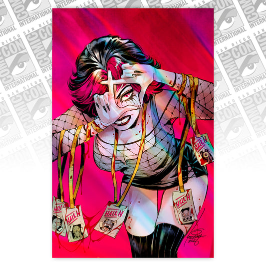 Hello Darkness #23 Virgin Foil Ltd 75 SDCC Hello San Diego