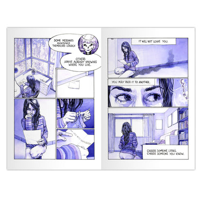 Dreadful III Issue No.2 "Dreadful Fiction" by Di Caro NYCC Exclusive Spot 3D Foil
