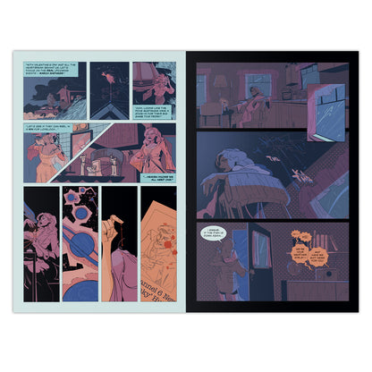 Dreadful III Issue No.2 "Dreadful Fiction" by Di Caro NYCC Exclusive Spot 3D Foil