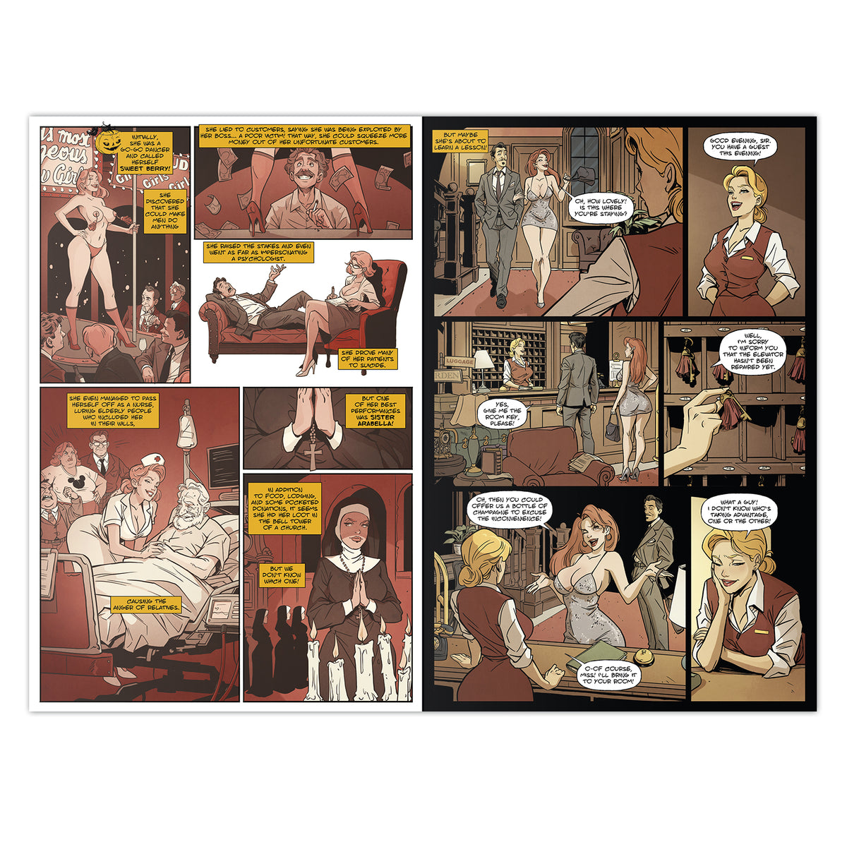 Dreadful III Issue No.2 "Dreadful Fiction" by Di Caro NYCC Exclusive Spot 3D Foil