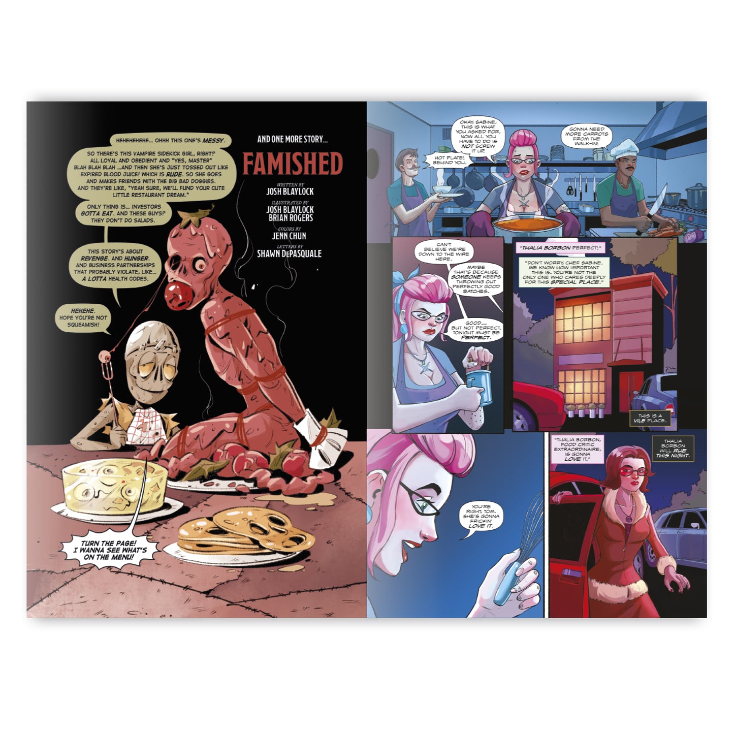 Dreadful III. Issue No.1 Haunted Buns