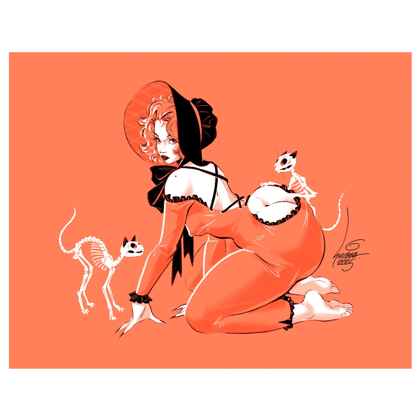 Skeleton Cat